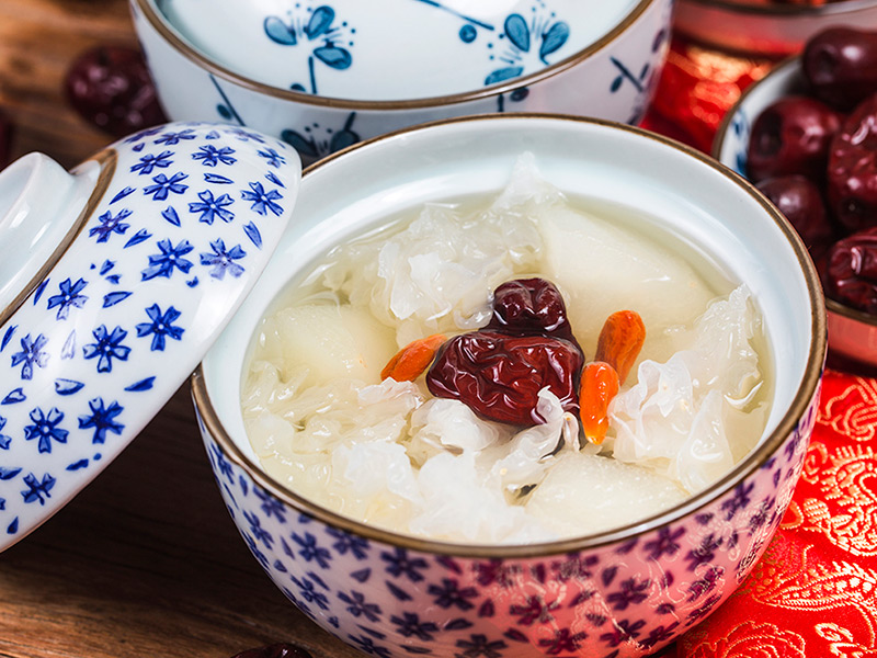 白木耳雪梨甜湯