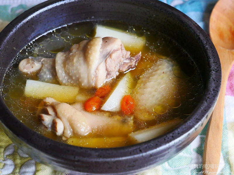 紅棗枸杞山藥雞湯