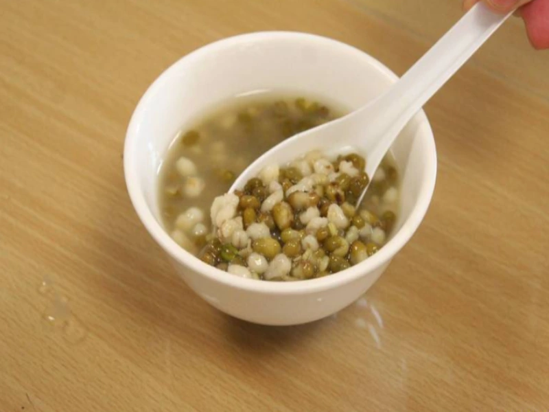 綠豆金銀花粥